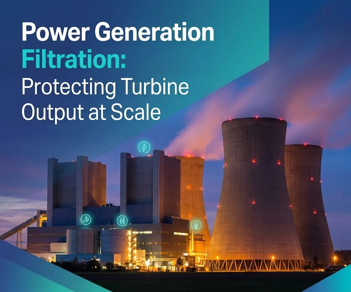 Power Gen Filtration: Protecting Turbine Output at Scale